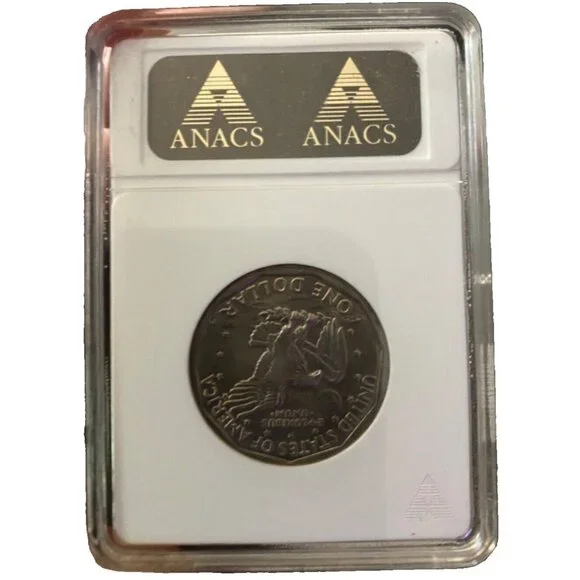 1979-P Wide Rim SUSAN B ANTHONY Dollar PCGS MS-64 - Picture 2 of 6